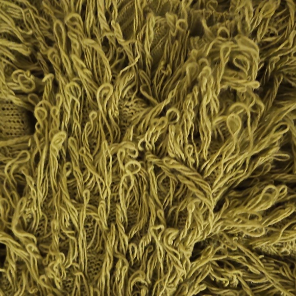 Nasty Gal Green Fringe Sweater - Picture 3 of 4